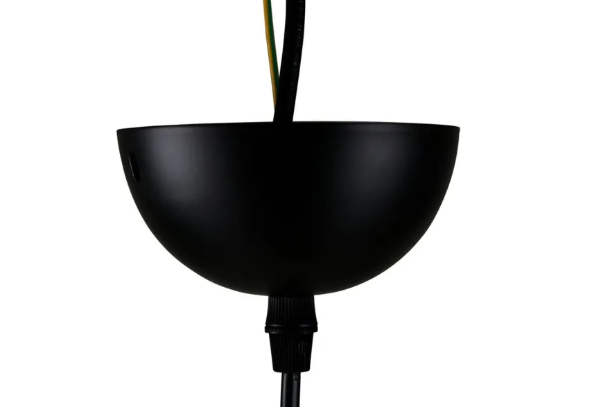 Elda takpendel 16 cm - Svart/Kobber