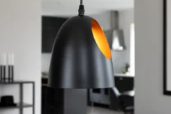 Elda takpendel 16 cm - Svart/Kobber