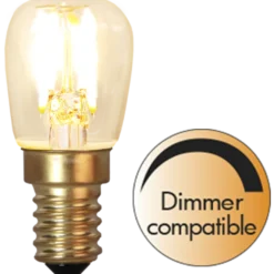 E14 LED ST26 1,4W 2100 Kelvin - Dimbar