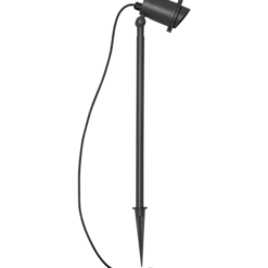 Focus uplight på spyd 67 cm utendørs GU10 IP44 - Svart