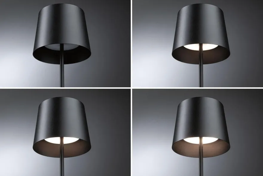 Gilo portabel bordlampe oppladbar 2,8W 2700 Kelvin IP44