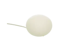Globus bordlampe 13 cm - Hvit
