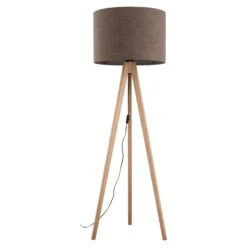 Grand gulvlampe - Furu