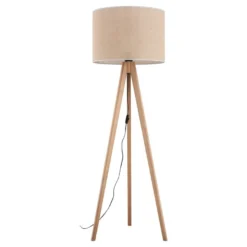 Grand gulvlampe - Furu