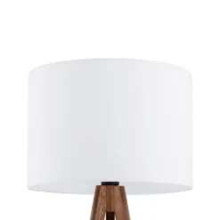 Grand gulvlampe - Valnøtt