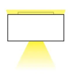 Halo 105 utenpåliggende downlight 8,9W Dimbar - Svart