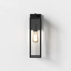 Harvard Lantern vegglampe utendørs IP44 - Svart