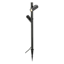 Helia slim dobbel spot med jordspyd 2x6W 3000 Kelvin IP65