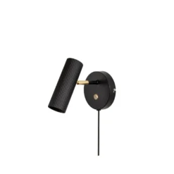 Hubble vegglampe - Svart