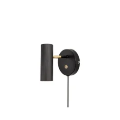 Hubble vegglampe - Svart