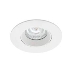 Icarus lavtbyggende downlight Isosafe 7W RA95 2700K 68-83 mm dimbar - Hvit