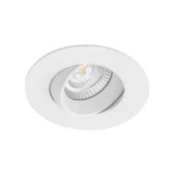Icarus lavtbyggende downlight Isosafe 7W RA95 2700K 68-83 mm dimbar - Hvit
