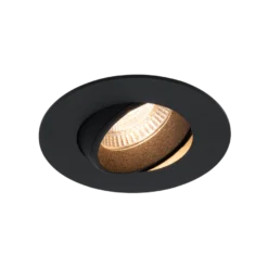 Icarus lavtbyggende downlight Isosafe 7W RA95 2700K 68-83 mm dimbar - Svart