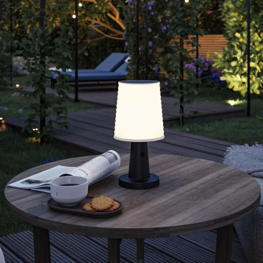 Ilanga portabel bordlampe oppladbar 2,1W 2700 Kelvin IP44 - Solcelle