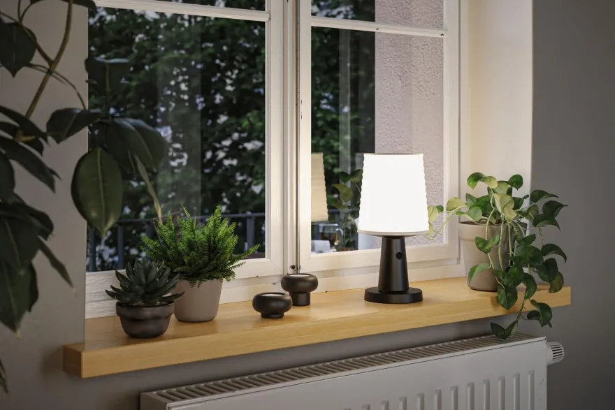 Ilanga portabel bordlampe oppladbar 2,1W 2700 Kelvin IP44 - Solcelle