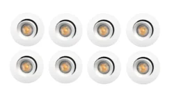 Junistar Bio 8 pack 5W LED 3000K RA90 Isosafe IP44