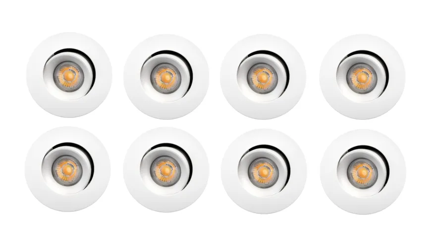 Junistar Bio 8 pack 5W LED 3000K RA90 Isosafe IP44