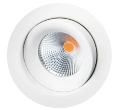 Junistar Eco IsoSafe 6W LED 2700K - Matt hvit