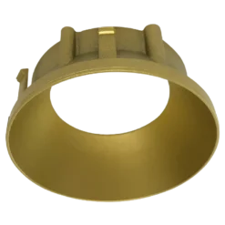 Kappa Round Front Ring Gold