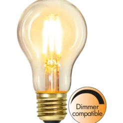 Klar Glob LED Filament 2100K 60mm - 4W - dimbar
