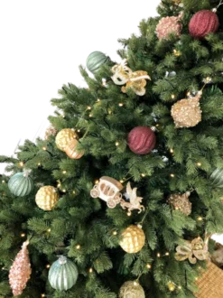 Kunstig juletre 180 cm 40% PE og 60% PVC 300 LED varmhvit