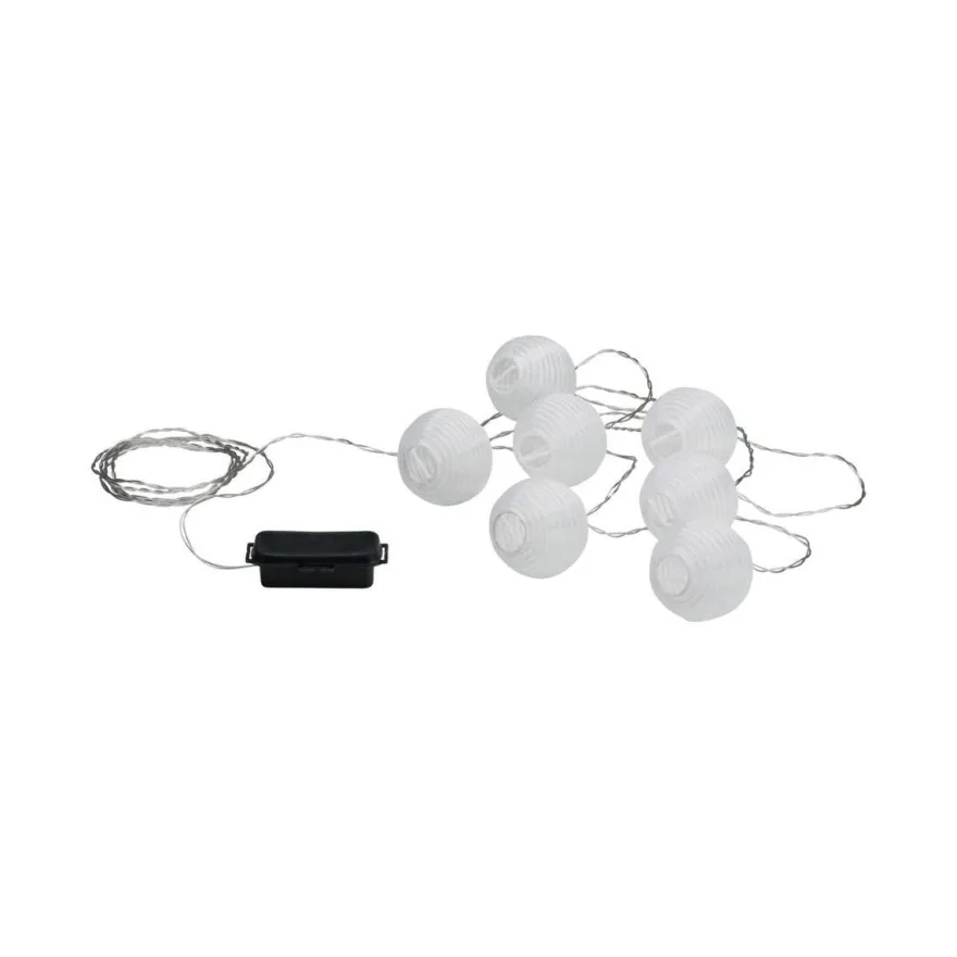 Lampion lysslynge 3,6 meter IP44 3000 Kelvin - Oppladbar via USB