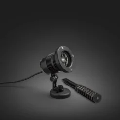 Laserlampe fargede julemotiv IP44 utendørs
