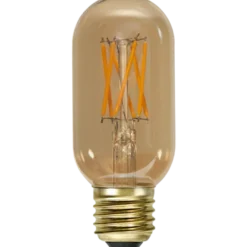 LED-pære 3,7W dimbar, Vintage Gold 45mm E27