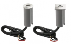 Luna mini uplight utendørs 1,5W 3000 Kelvin IP67 - Rustfritt stål