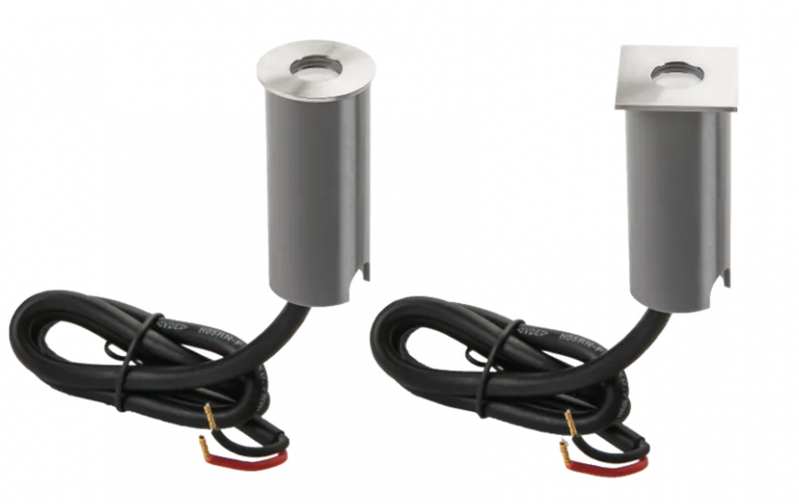 Luna mini uplight utendørs 1,5W 3000 Kelvin IP67 - Rustfritt stål