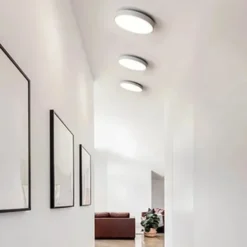 Luna taklampe 45 cm 2700/3000/4000 Kelvin CCT Uplight 34,5W IP40 - Dimbar
