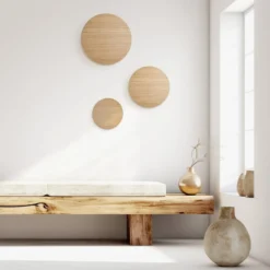 Luna wood vegglampe 40 cm