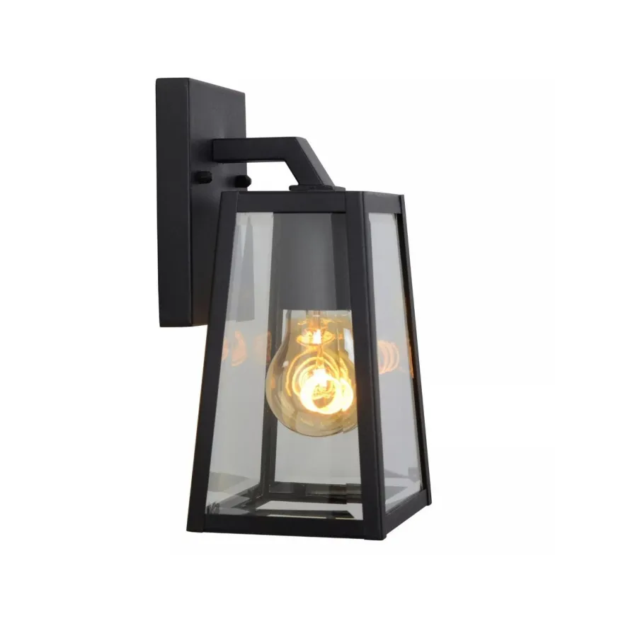 Matsol vegglampe utendørs E27 - Svart