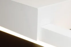 Misty duo 90 LED baderomslampe - Hvit