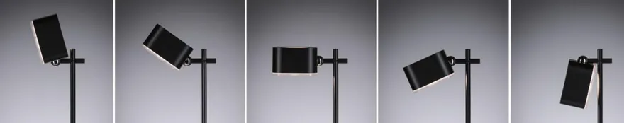 Mobil portabel bord/vegglampe oppladbar 1,6W 2700-6500 Kelvin