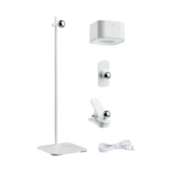 Mobil portabel bord/vegglampe oppladbar 1,6W 2700-6500 Kelvin