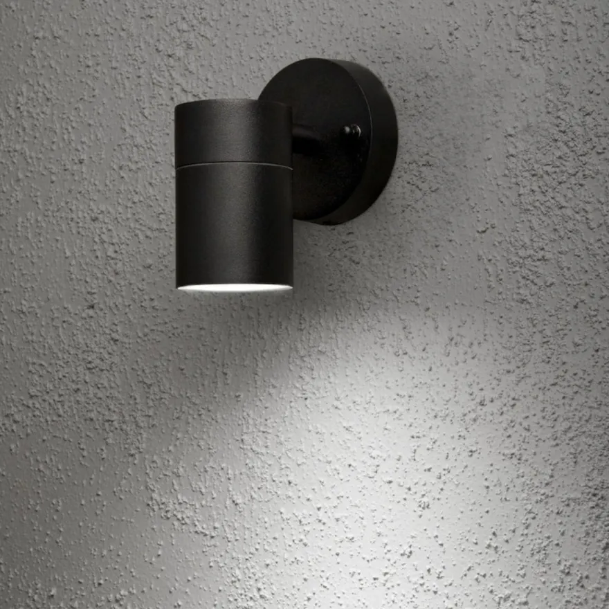 Modena vegglampe ned GU10 - Svart