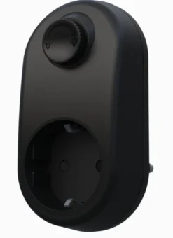 Mood plug-in dimmer, Svart