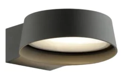 Neptun vegglampe ned utendørs IP54 LED - Svart