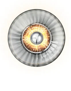 New Wave Optic 26 Wall Lamp - Klar