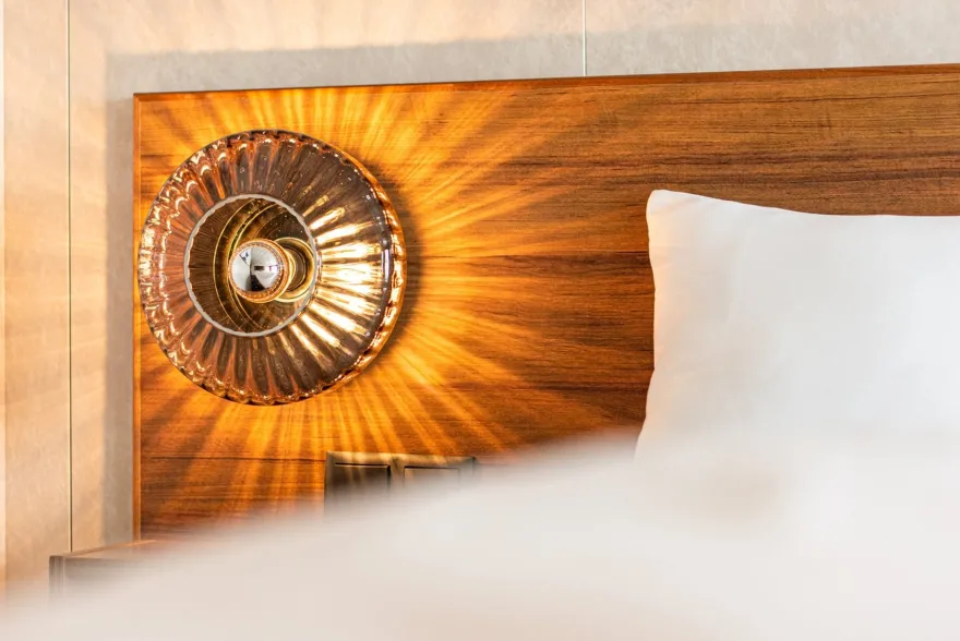 New Wave Optic 26 Wall Lamp - Smoke
