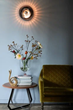 New Wave Optic 26 Wall Lamp - Smoke