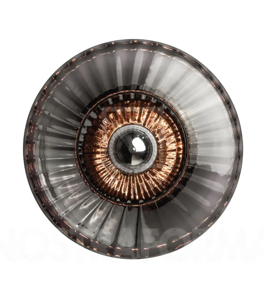 New Wave Optic XL Wall Lamp - Smoke