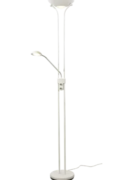 Nice gulvlampe uplight med leselysarm