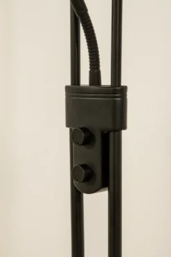 Nice gulvlampe uplight med leselysarm