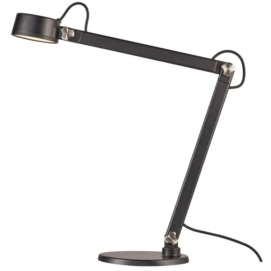 Nobu bord/vegglampe 9W LED dimbar - Svart
