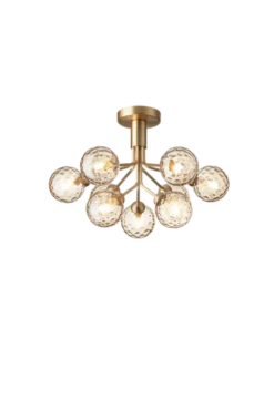 Nuura Apiales 9 ceiling messing/optic glass