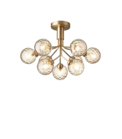 Nuura Apiales 9 ceiling messing/optic glass