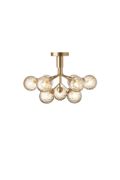 Nuura Apiales 9 ceiling messing/optic glass