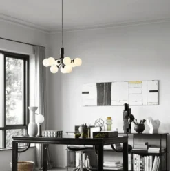 Nuura Apiales 9 satin svart/opal